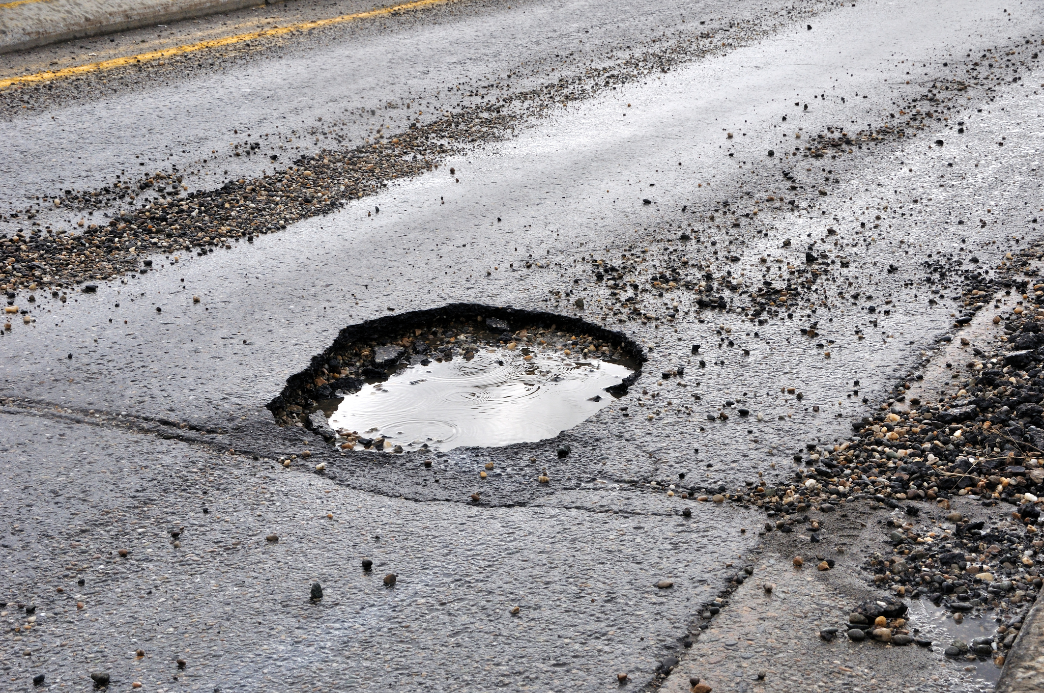 Could more be done about the potholes around town?