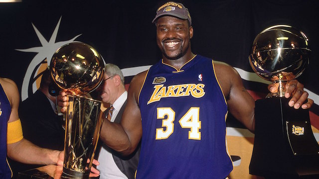 What do you consider Shaq's game ball deflating as?