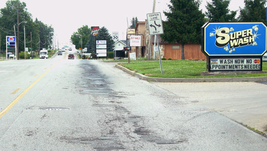 How much do the pot holes in KCSV bother you? 