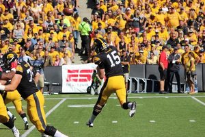Which former Iowa QB will be the first to throw an NFL pass? 