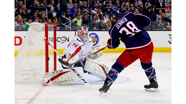 Who will win Game 4 between the Blue Jackets and  Capitals?