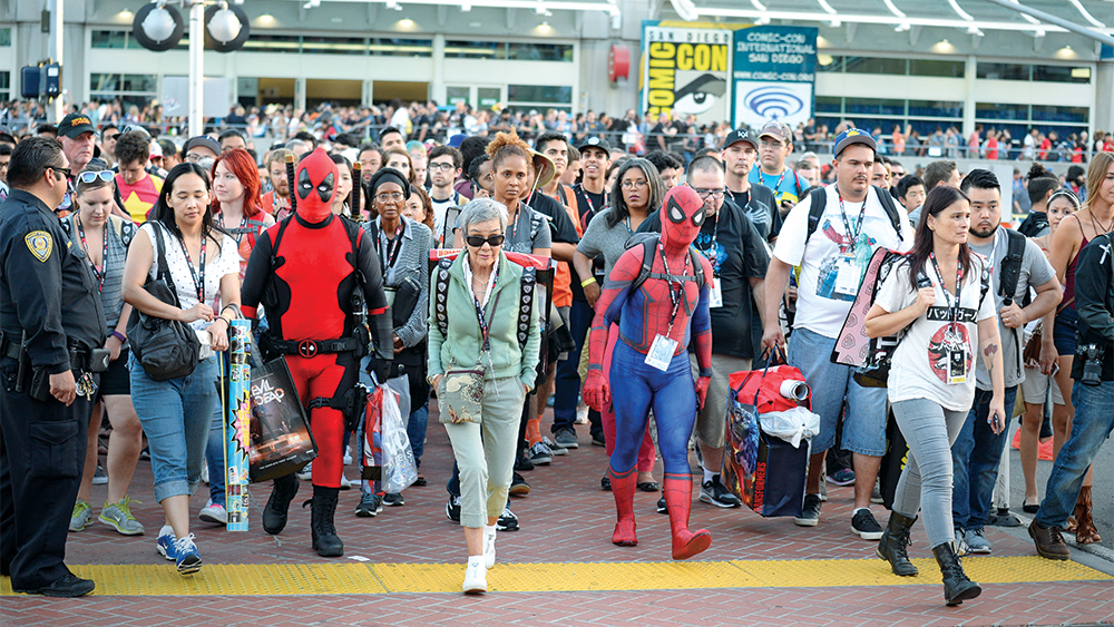 Do you pay attention to San Diego Comic Con every year?