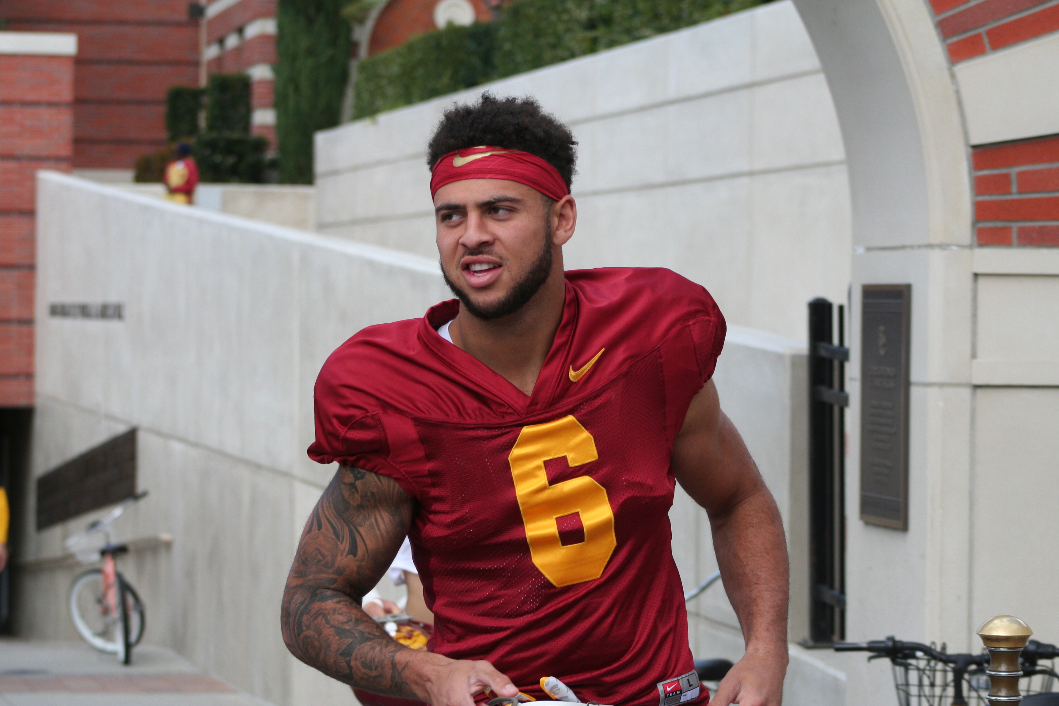 What was the USC play of the game against BYU?