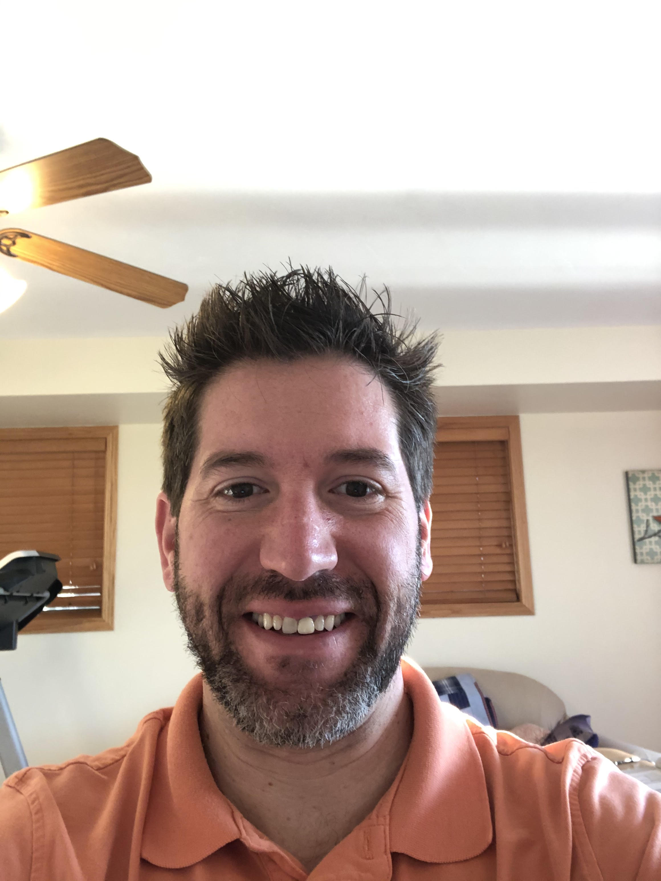Should Mr. Gant shave his beard?