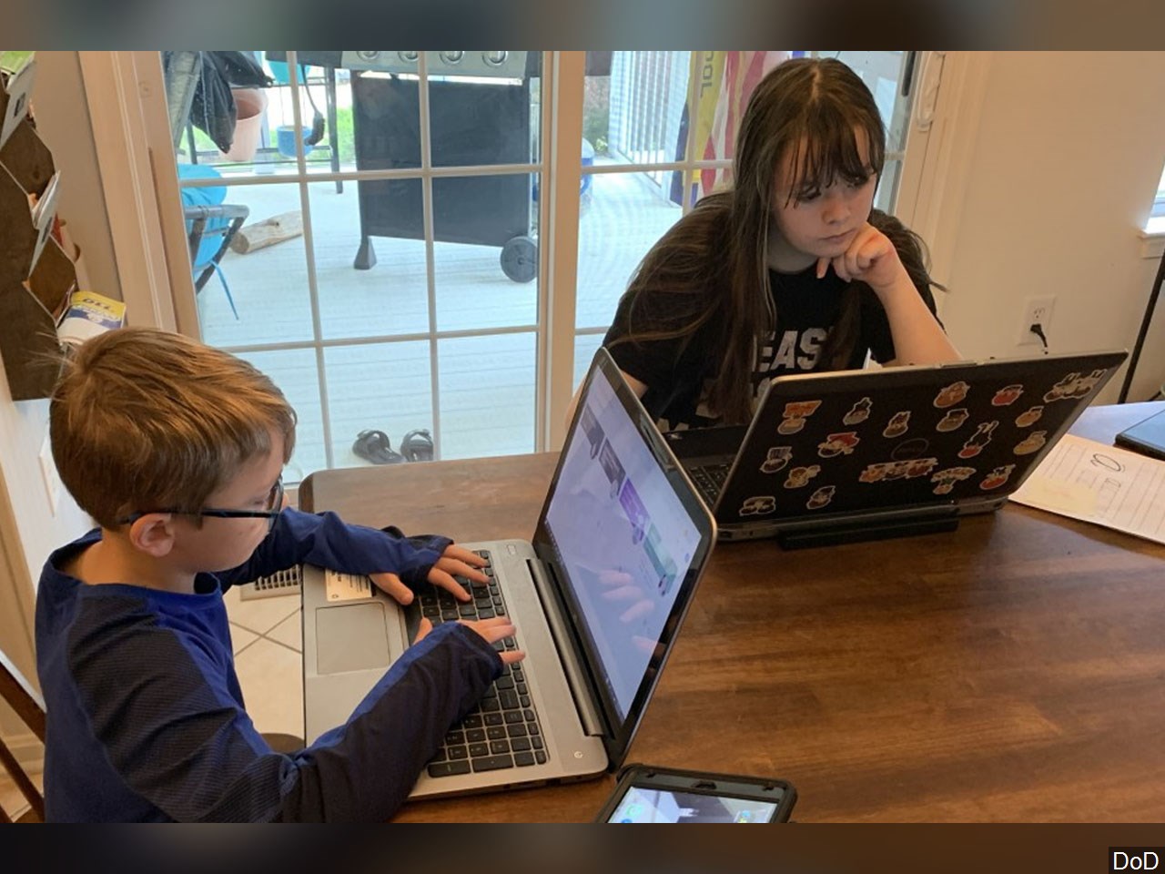 Is your child attending school in-person or online?