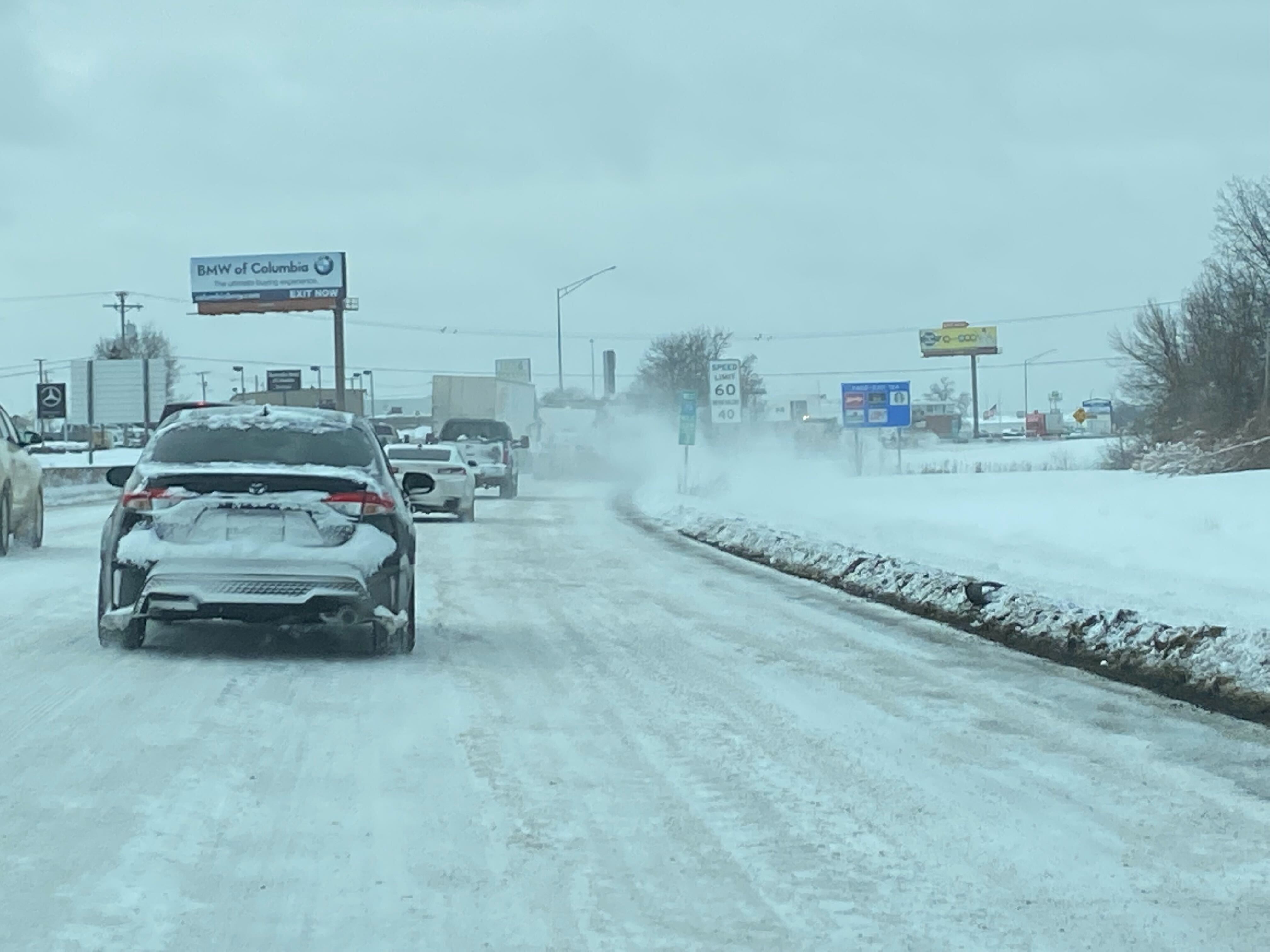 Do you have to get out in the snow?