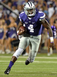 Who should K-State start at quarterback against Texas?