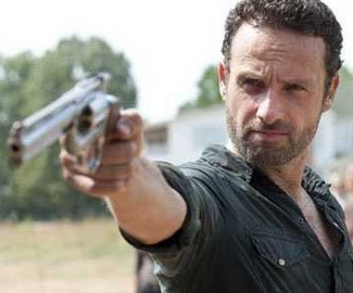 Who can save Rick and the gang from the train car in Terminus?
