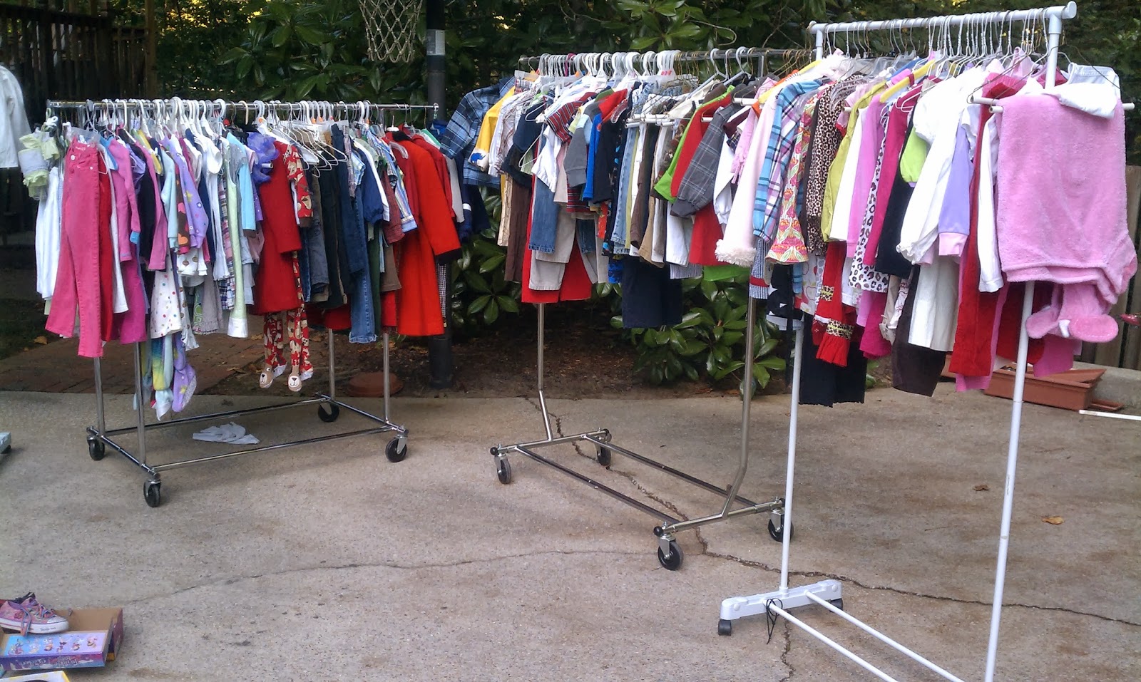 What do you do with your kids old clothing?

