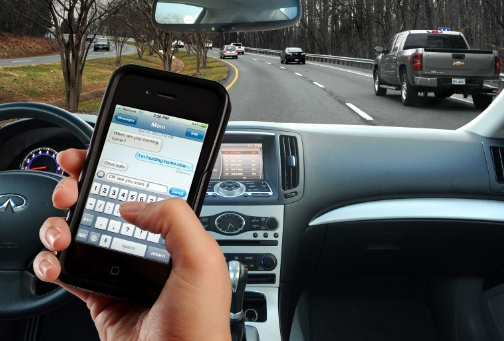 Which is the bigger driving distraction? 