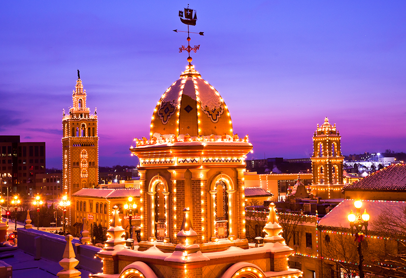 Which is the quintessential holiday spot in KC?