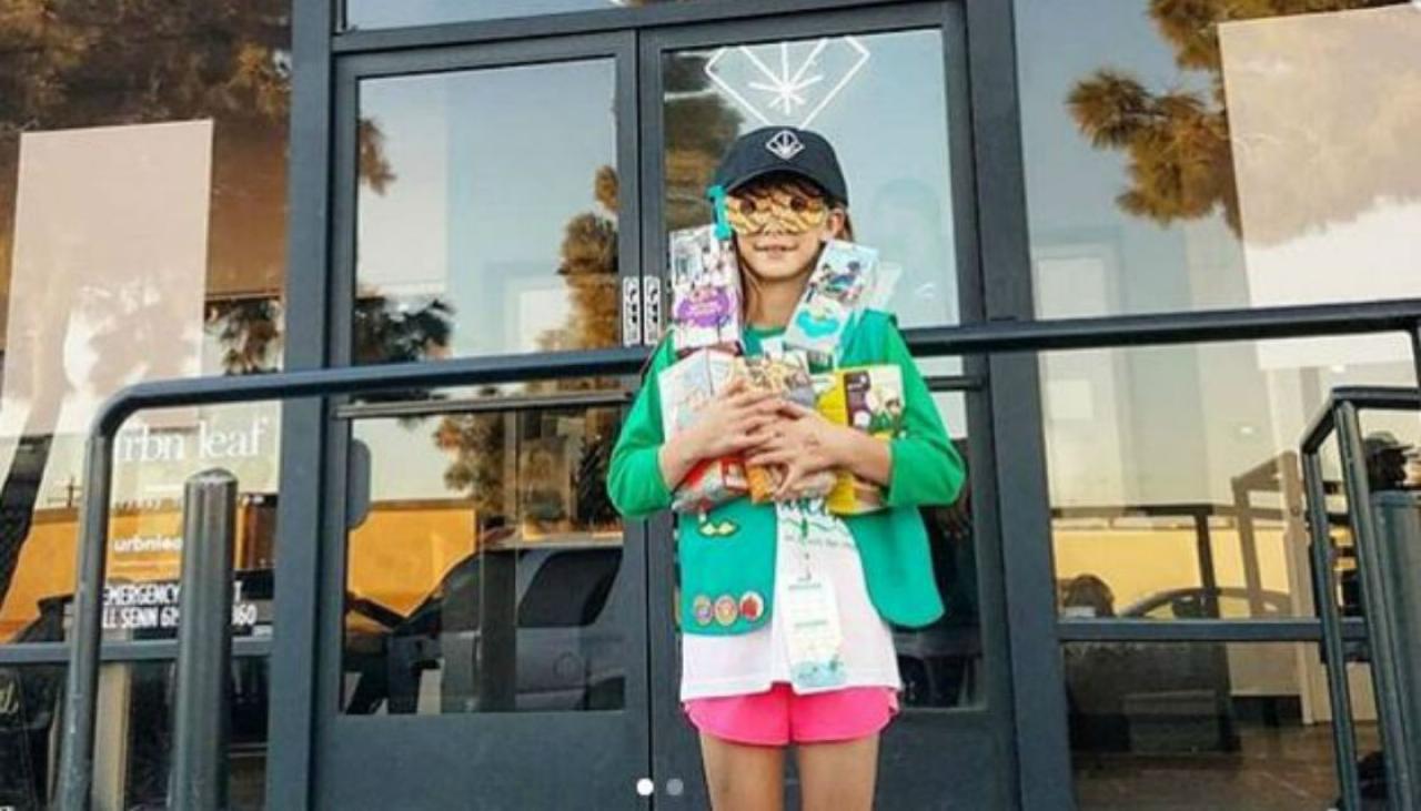 Should Girl Scouts sell cookies near marijuana dispensaries?