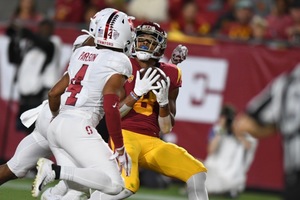 What was the USC play of the game against Stanford?