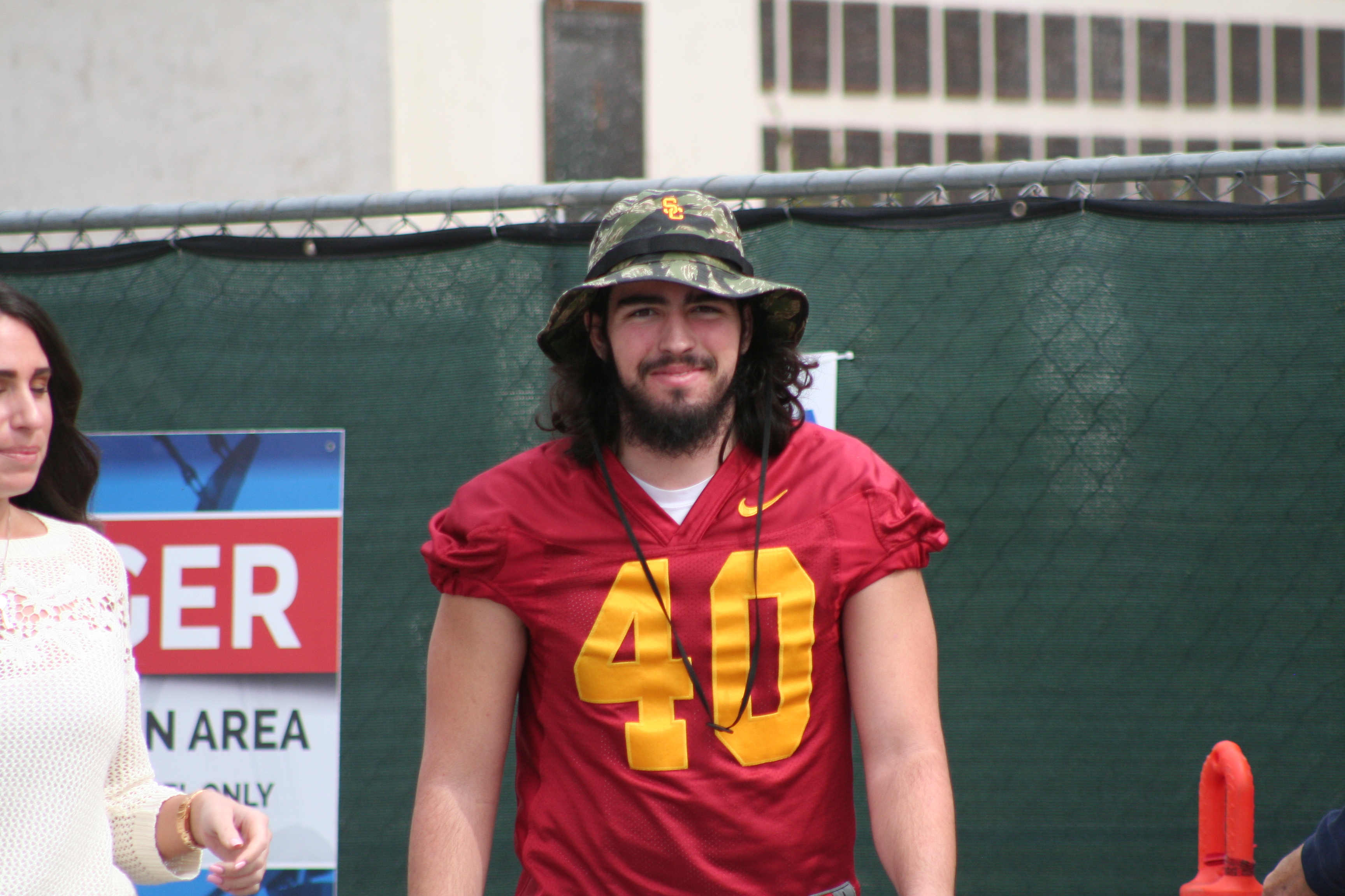 What was the USC play of the game against BYU?