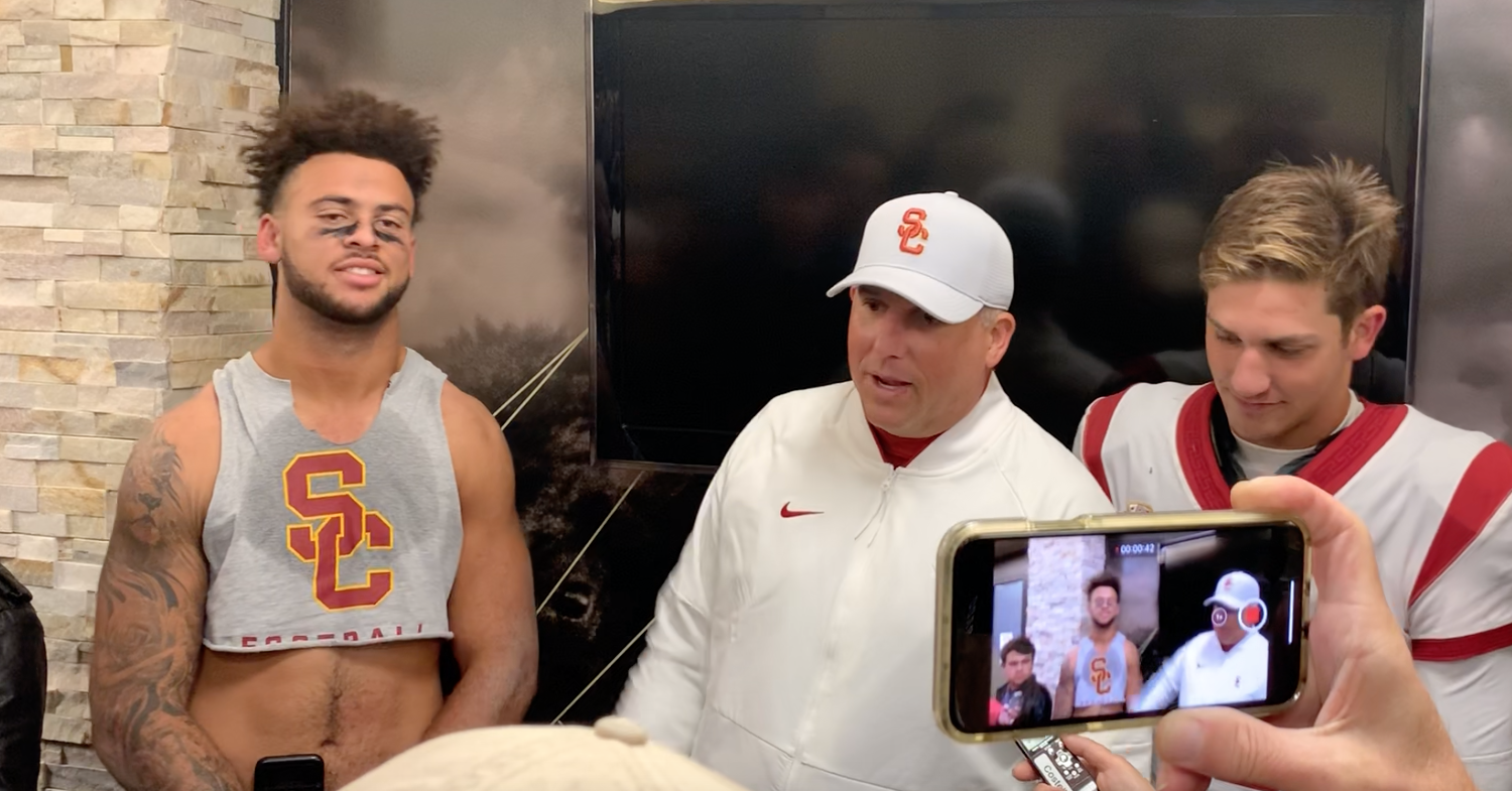 Who was the USC player of the game against Colorado?