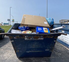 Have you seen trash or bulky items dumped at Columbia recycling drop-off sites?