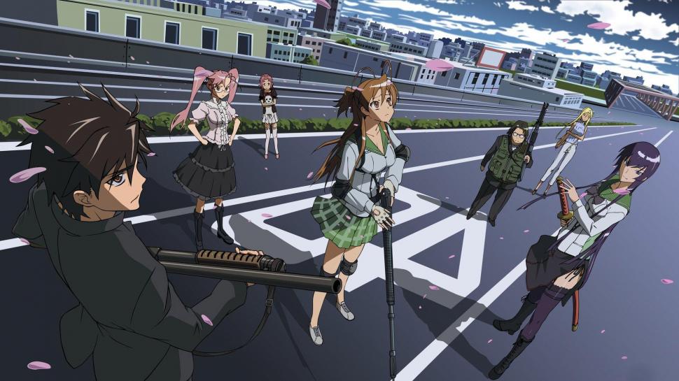 what is a better anime that fits Halloween High School of The Dead or Soul Eater 