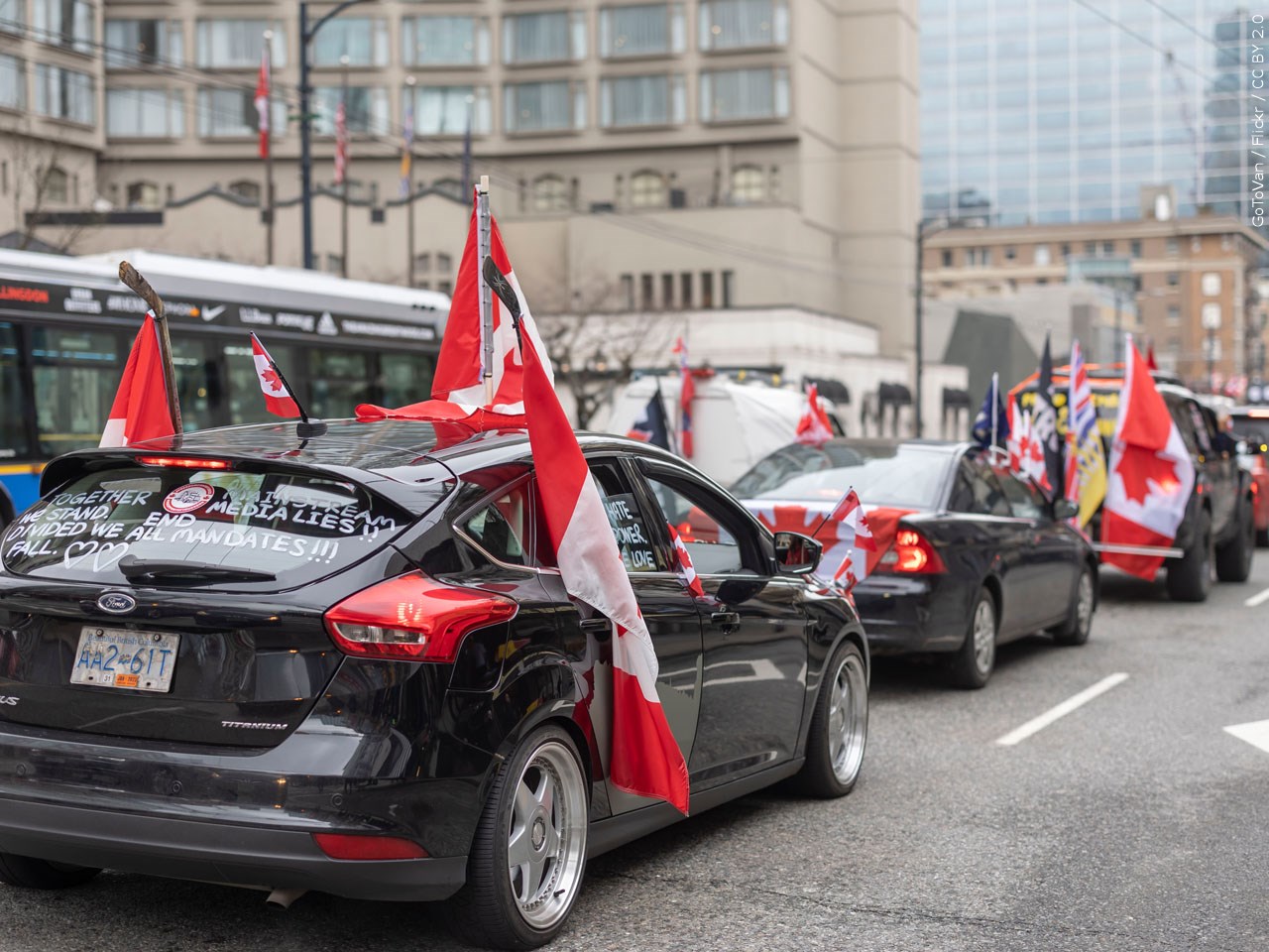 Do you support the Canadian trucker protests?
