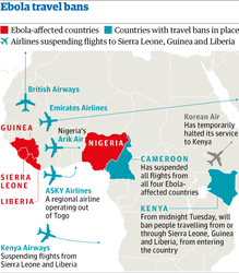 Should we block travel from Ebola infected countries?